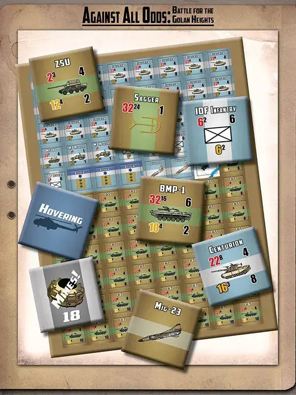 Against the Odds - Battle for the Golan Heights Lock 'n Load Publishing