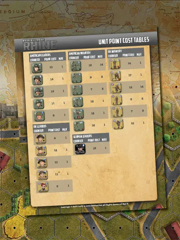 Lock 'n Load Tactical: Battles to the Rhine Lock 'n Load Publishing