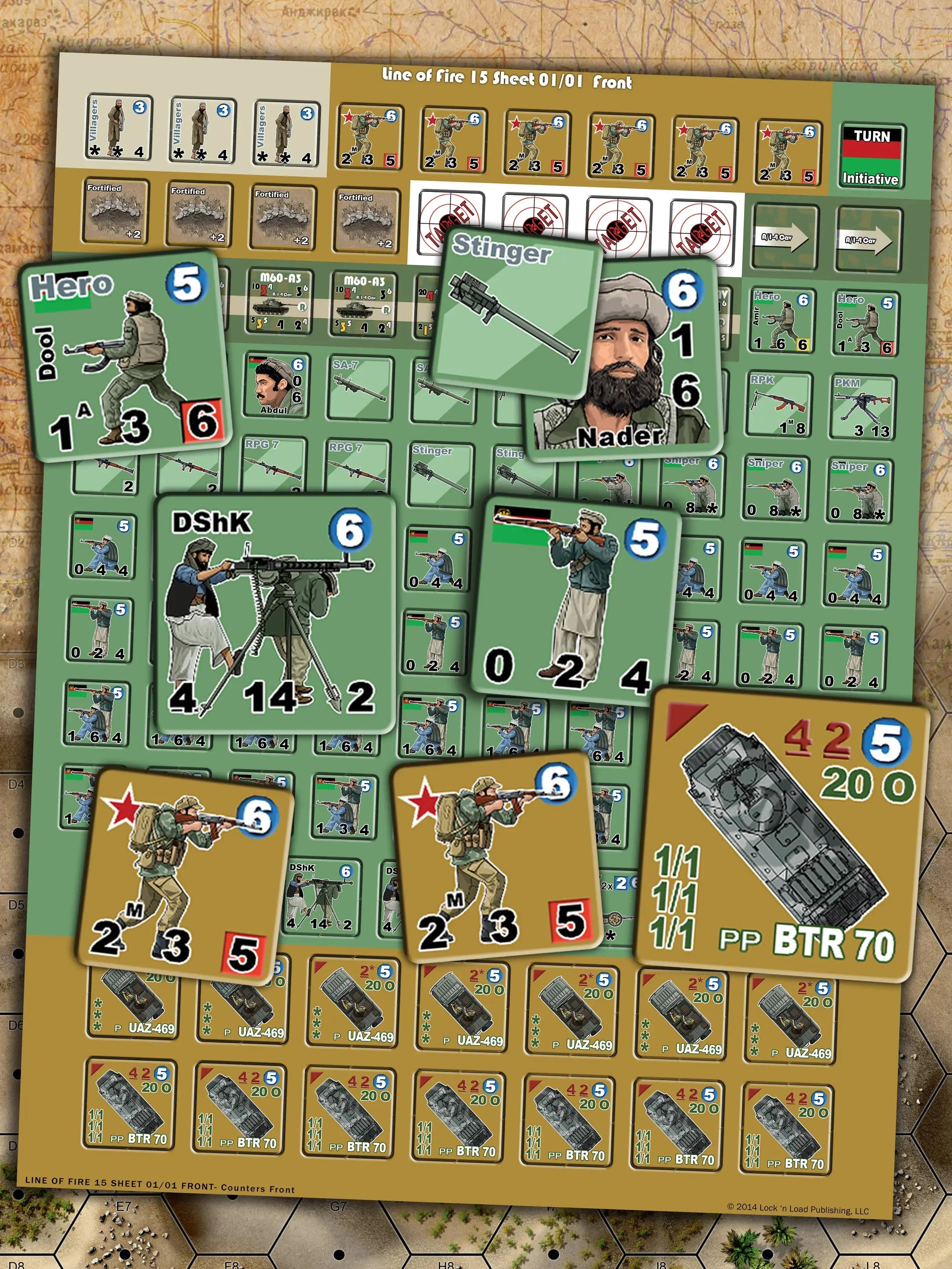 Lock 'n Load Tactical: Bear and the Jackal Lock 'n Load Publishing