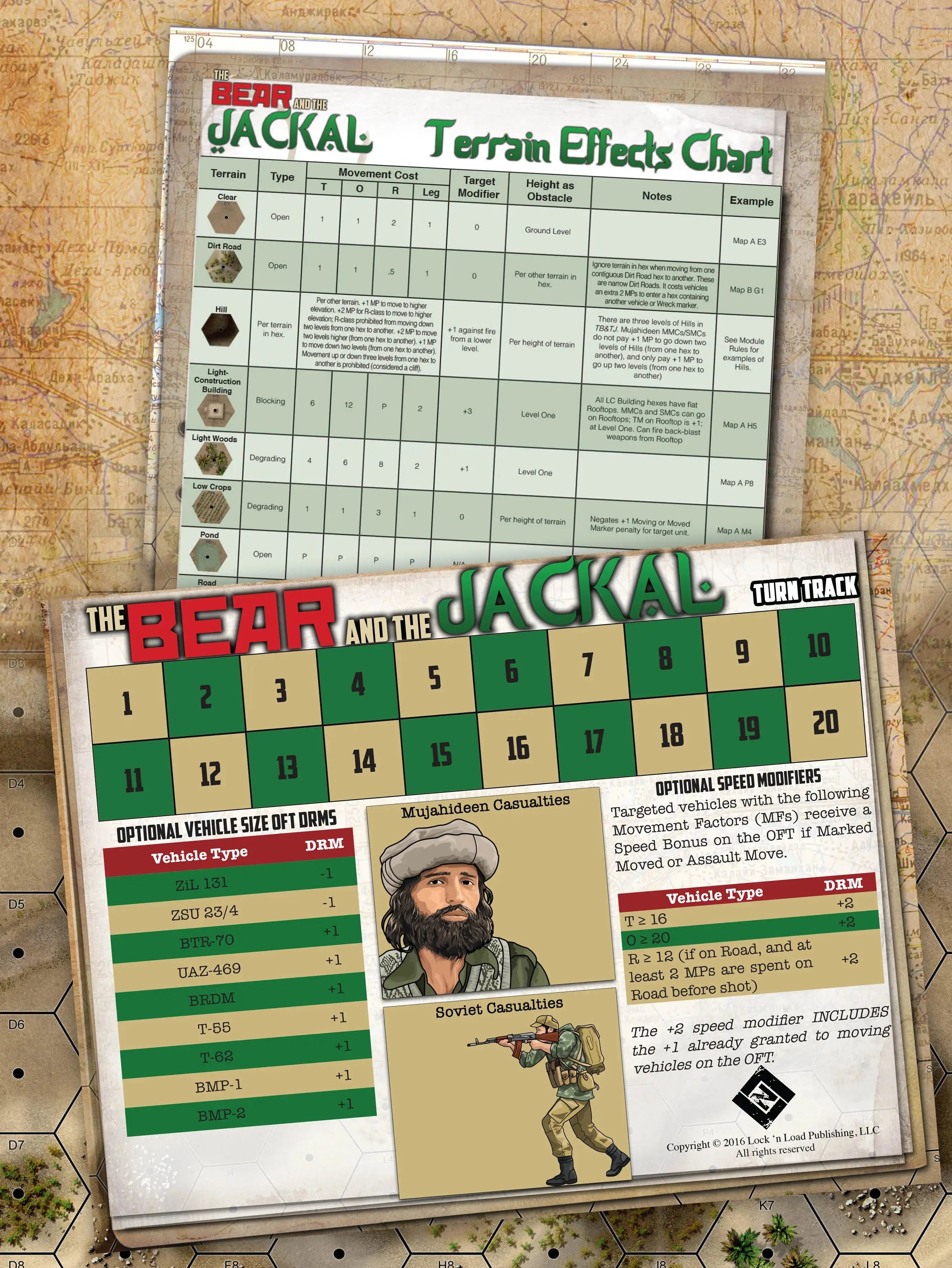 Lock 'n Load Tactical: Bear and the Jackal Lock 'n Load Publishing