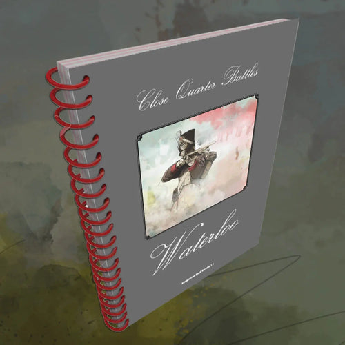 Close Quarter Battles Waterloo Core Rules Book - Lock n Load Publishing