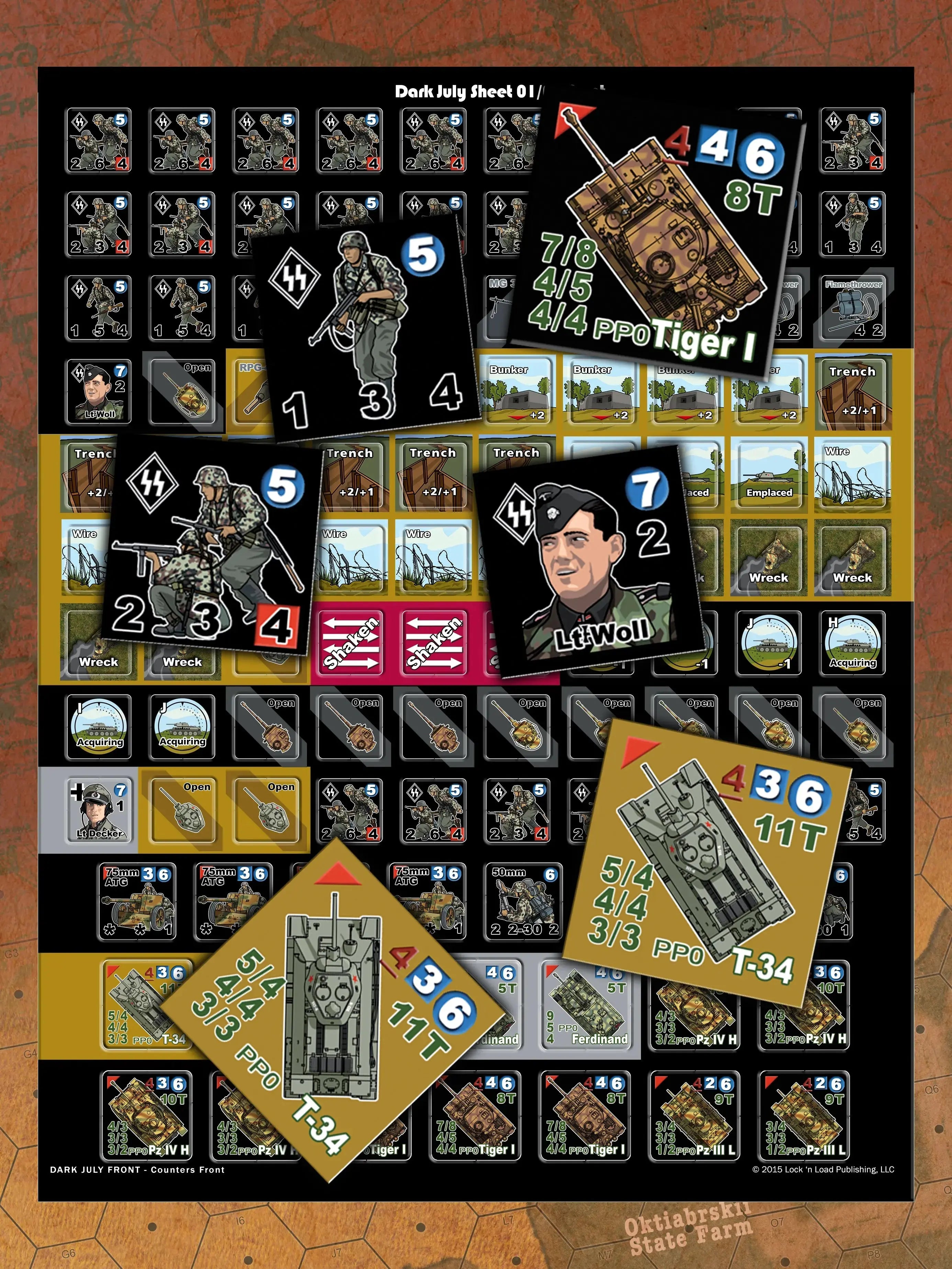 Lock 'n Load Tactical: Dark July 43 - Lock n Load Publishing