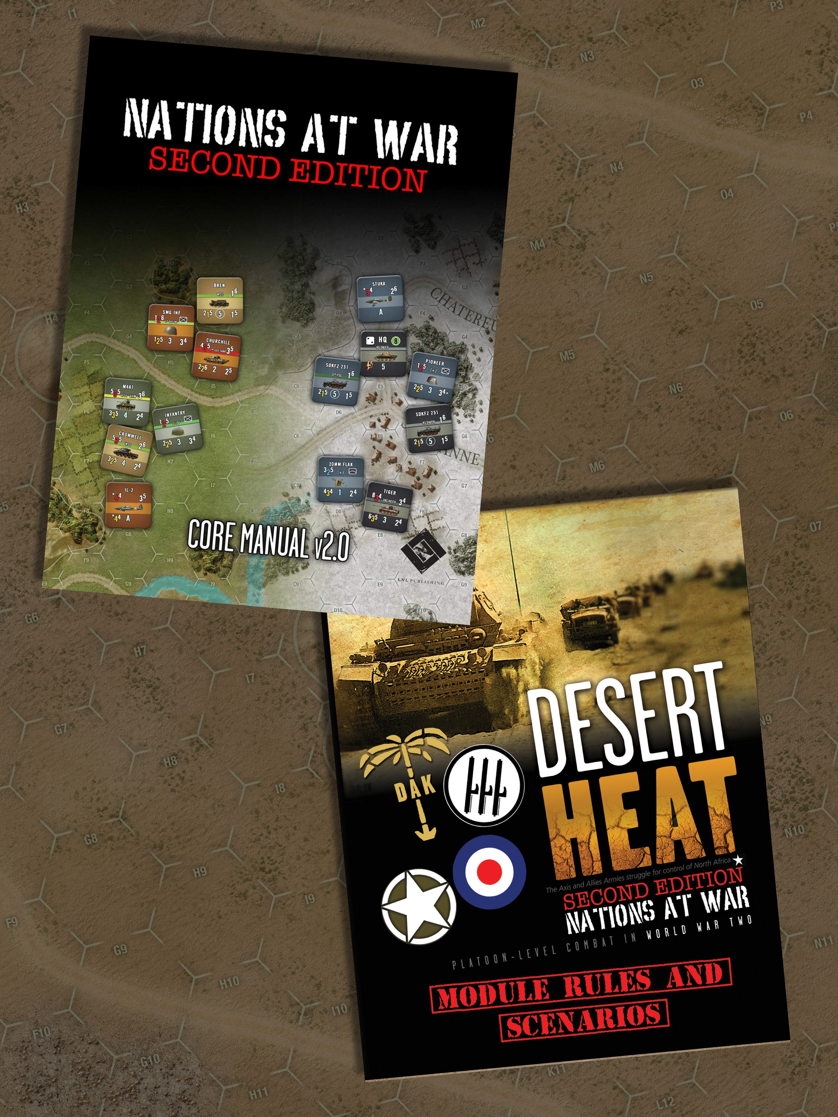 Nations At War: Desert Heat 2nd Edition