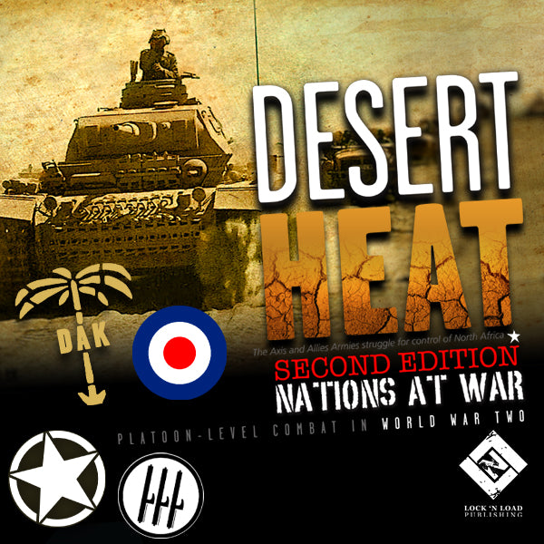 Nations At War: Desert Heat 2nd Edition