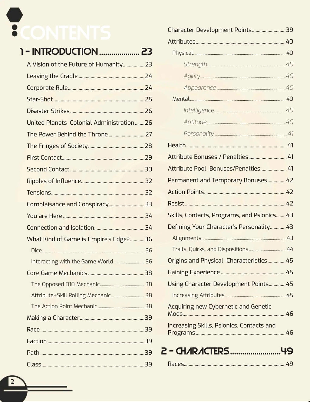 Empire's Edge - Role Playing and Tactical Game System - Lock n Load Publishing