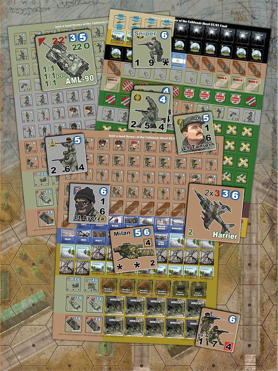 Lock 'n Load Tactical: Heroes of the Falklands