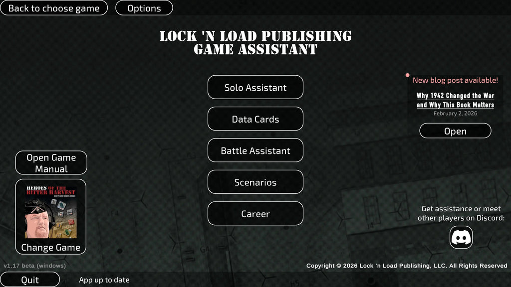 Game Assistant Lock 'n Load Publishing