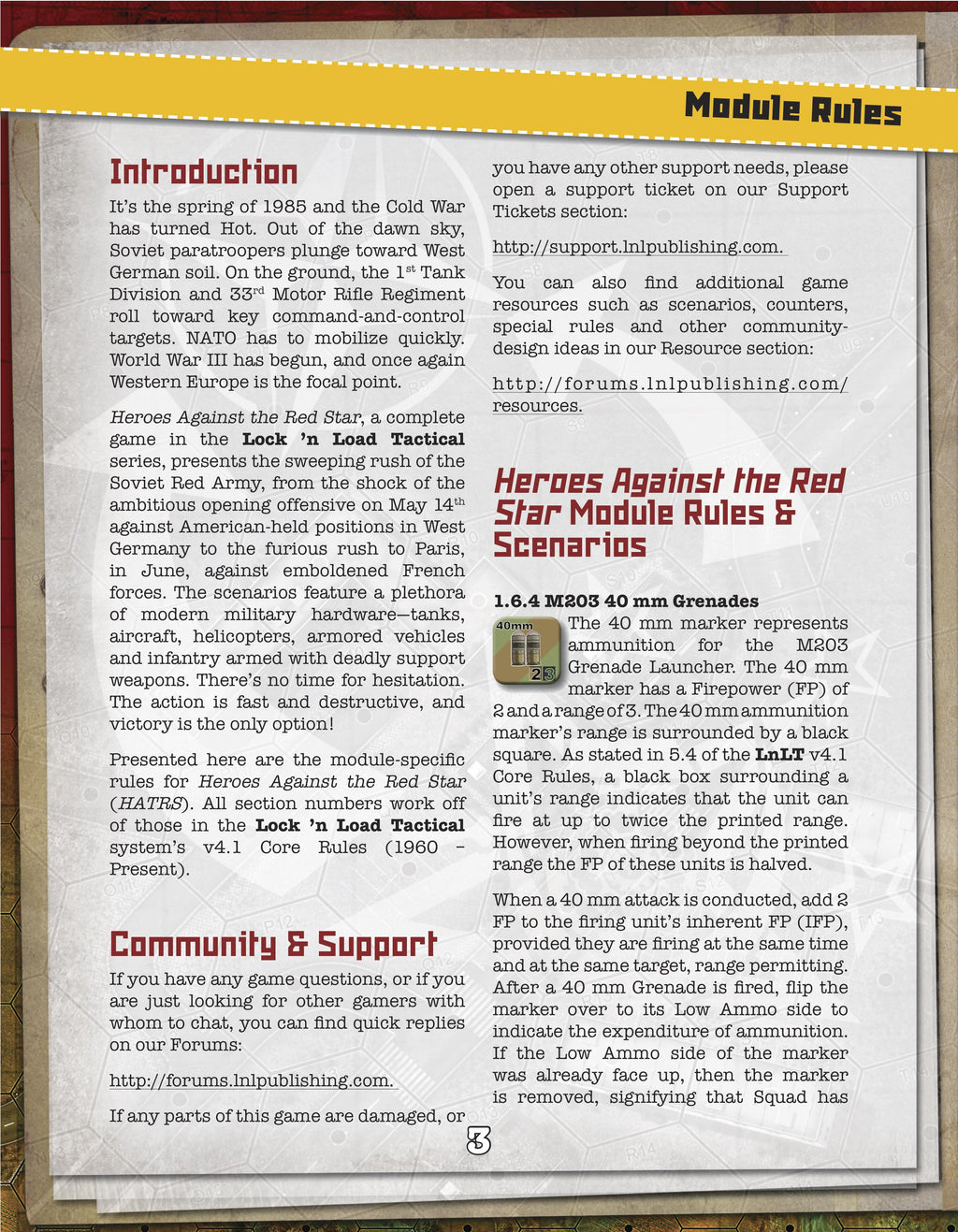 Lock 'n Load Tactical: Heroes Against the Red Star Companion Book