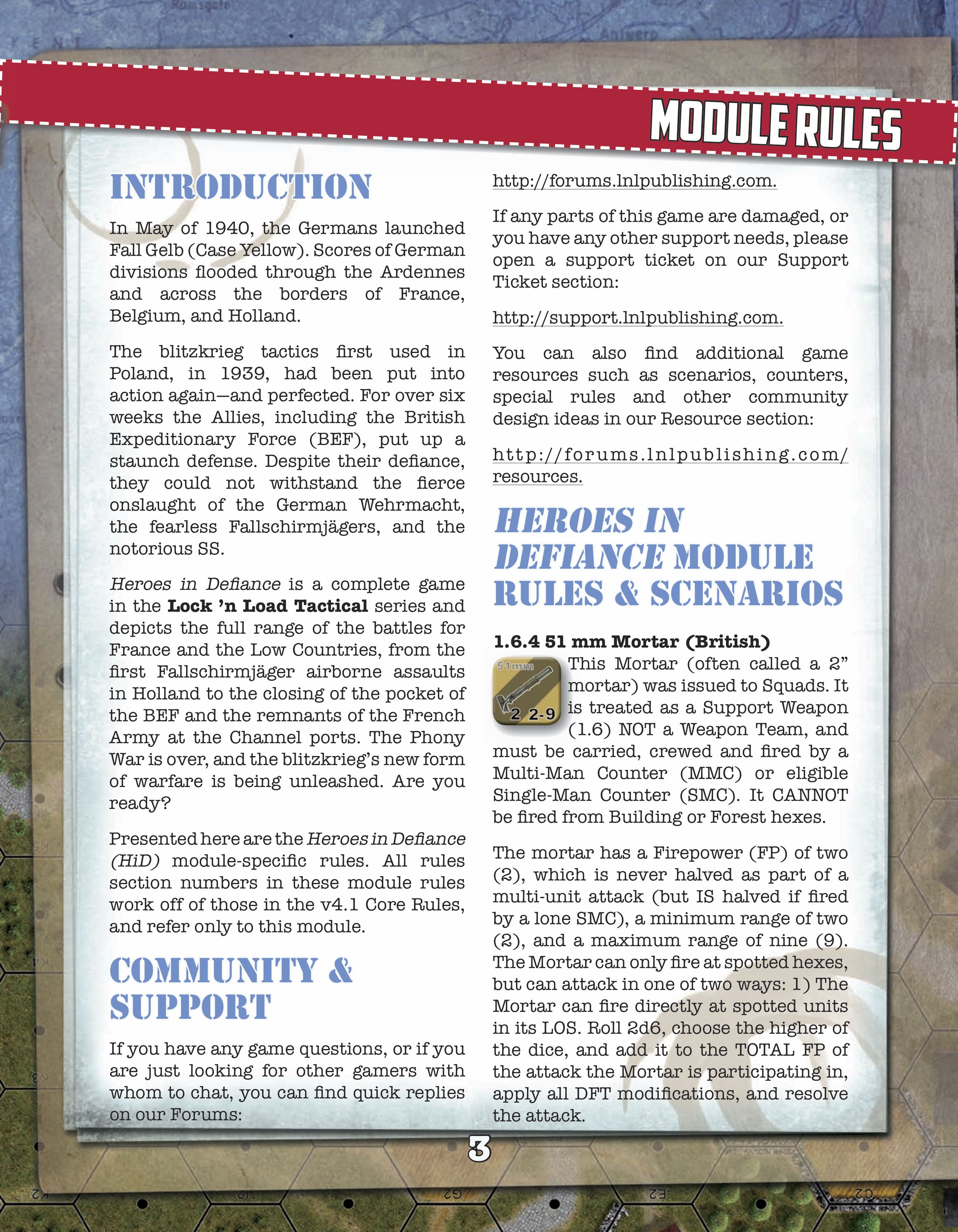 Lock 'n Load Tactical: Heroes in Defiance Companion Book