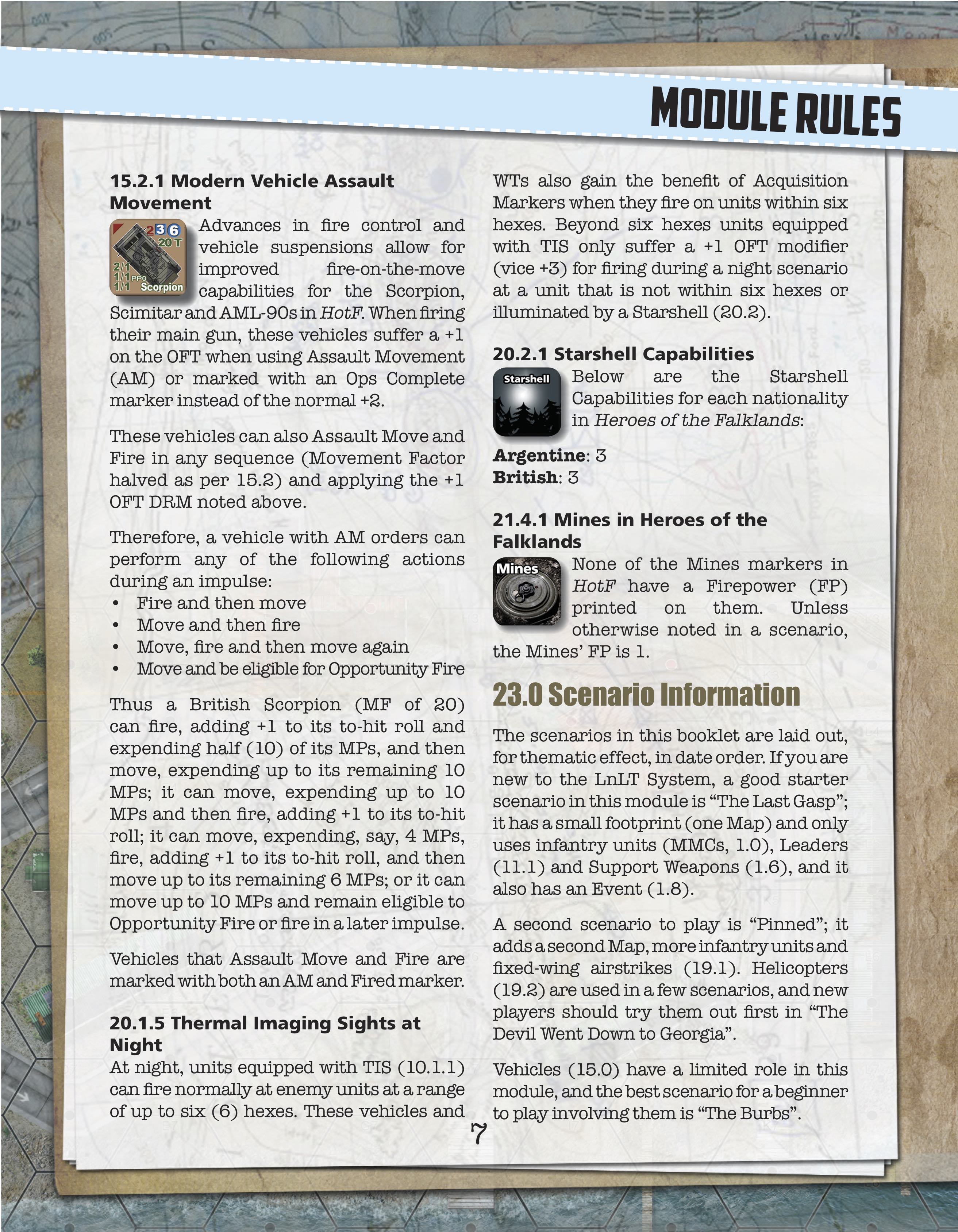 Lock 'n Load Tactical: Heroes of the Falklands Companion Book