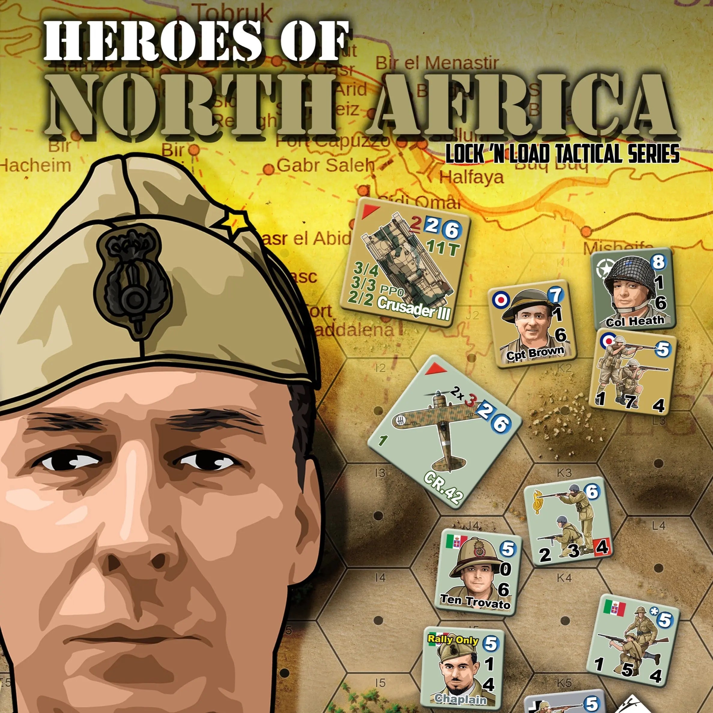 Lock 'n Load Tactical: Heroes of North Africa - Lock n Load Publishing