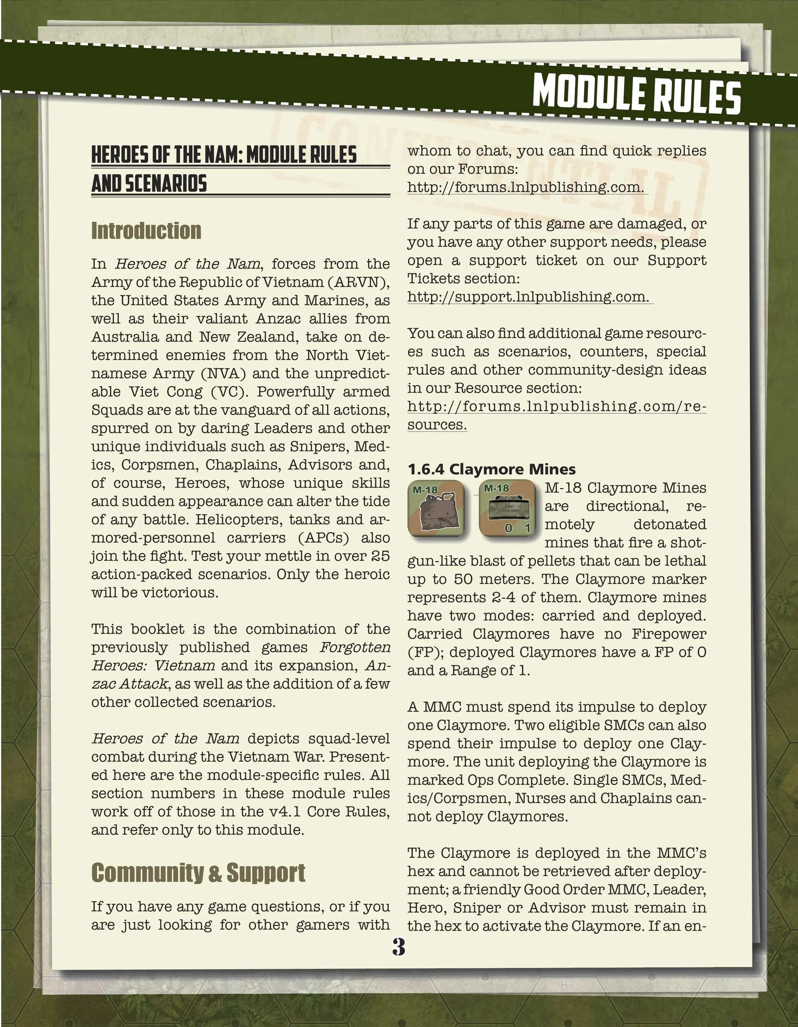 Lock 'n Load Tactical: Heroes of the Nam Lock 'n Load Publishing