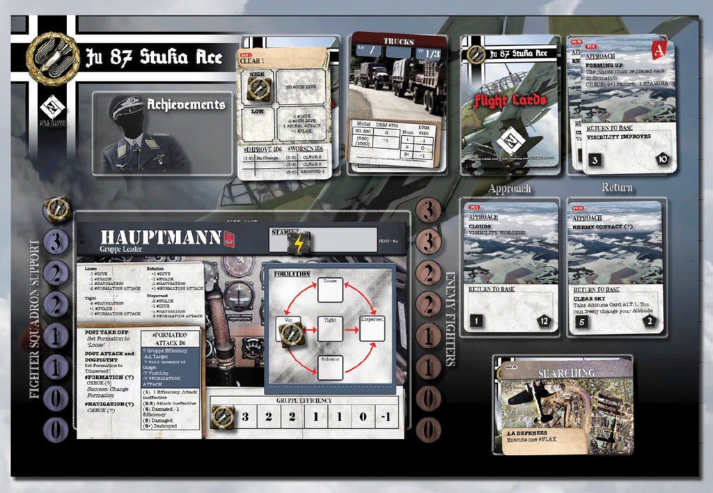 Ju 87 Stuka Ace Neoprene Mat