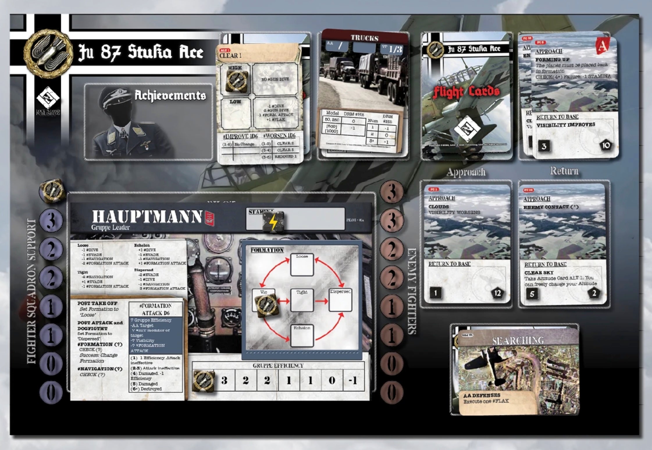 Ju 87 Stuka Ace Neoprene Mat