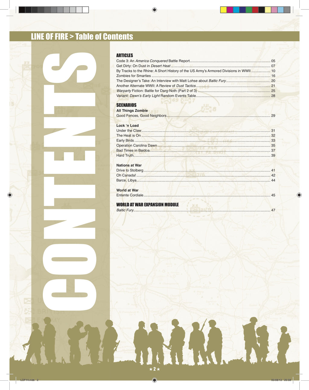 Line of Fire Magazine Issue #14