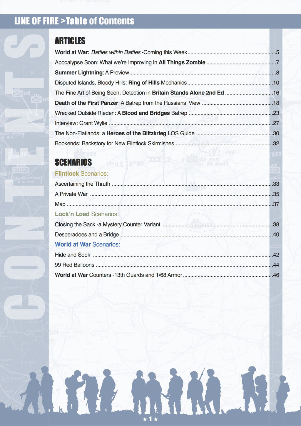 Line of Fire Magazine Issue #6