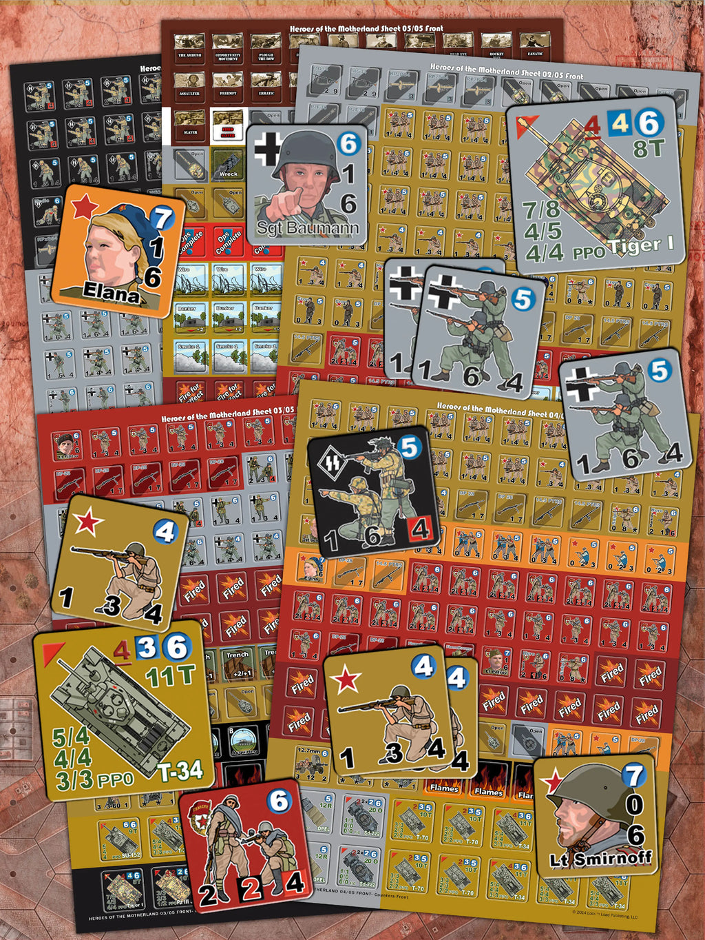 Lock 'n Load Tactical: Heroes of the Motherland - Lock n Load Publishing