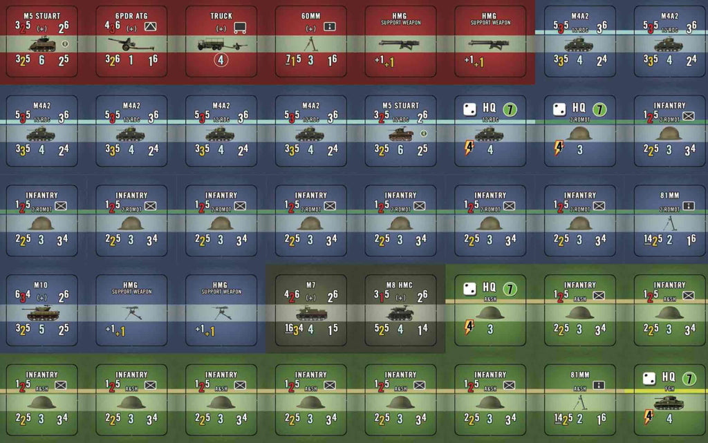 Nations At War: Compendium Vol 1 2nd Edition w/Compendium Replacement Counters