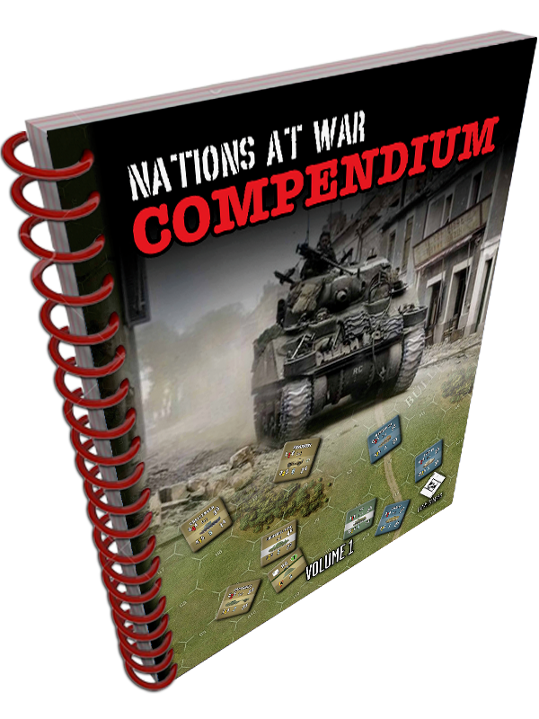 Nations At War: Compendium Vol 1 2nd Edition w/Compendium Replacement Counters