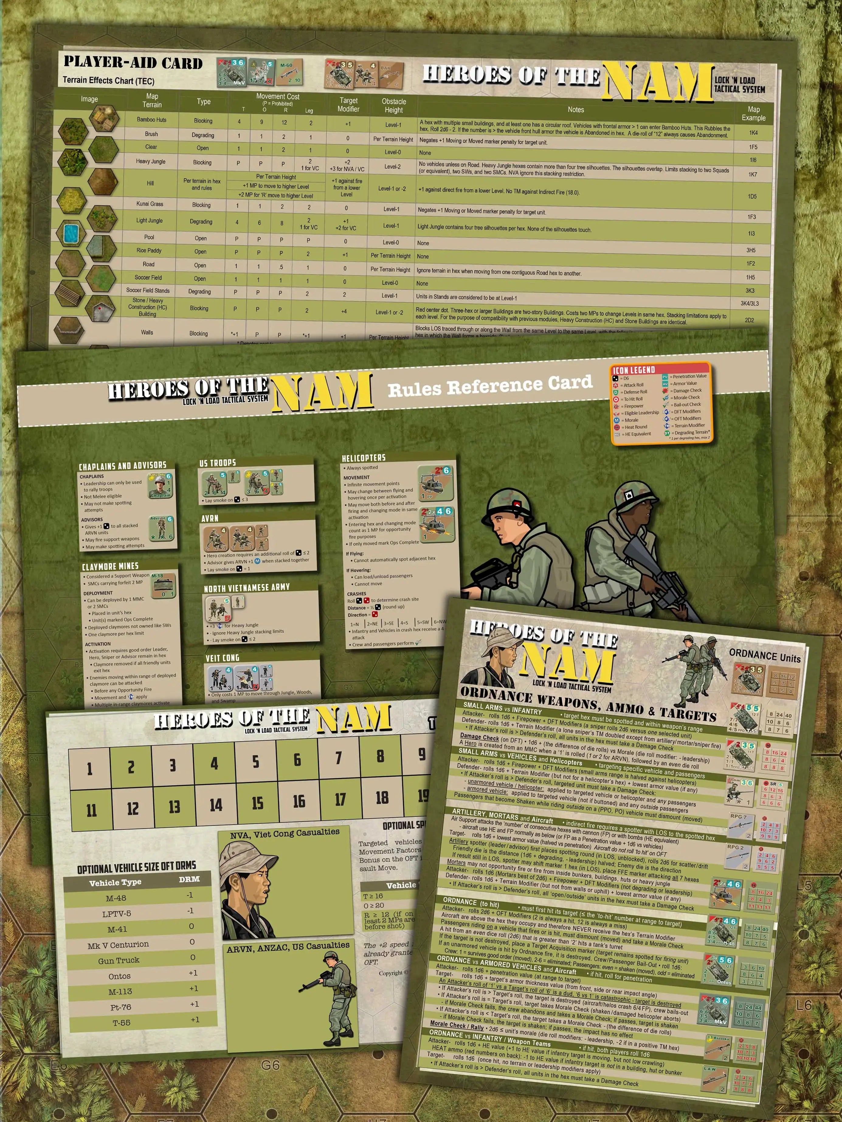 Lock 'n Load Tactical: Heroes of the Nam Lock 'n Load Publishing