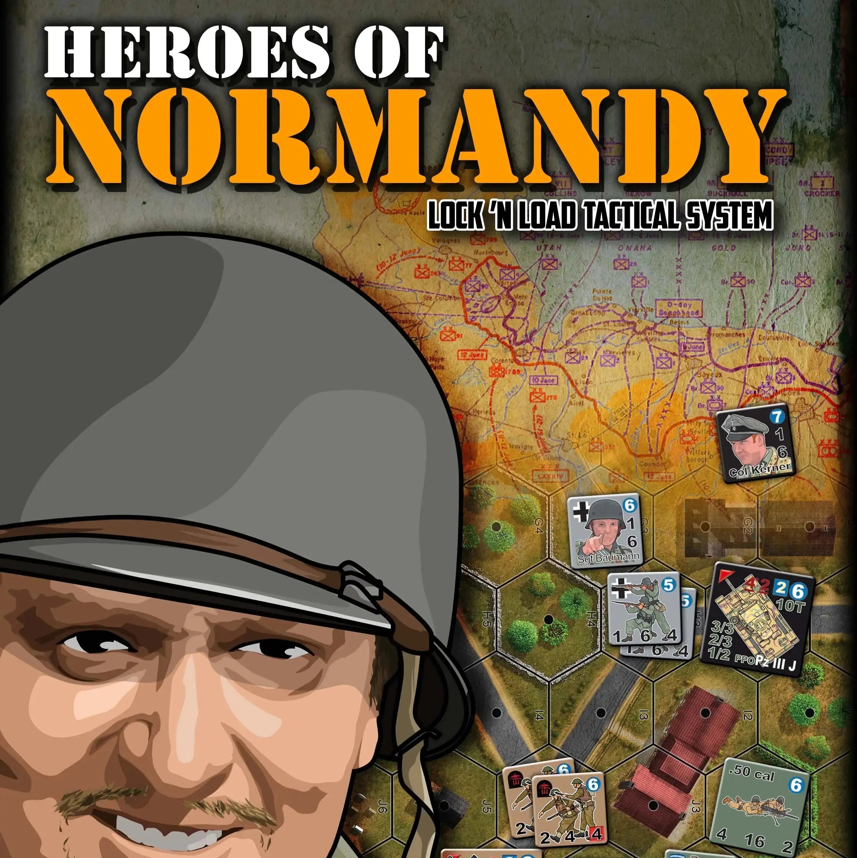 Lock 'n Load Tactical: Heroes of Normandy Lock 'n Load Publishing