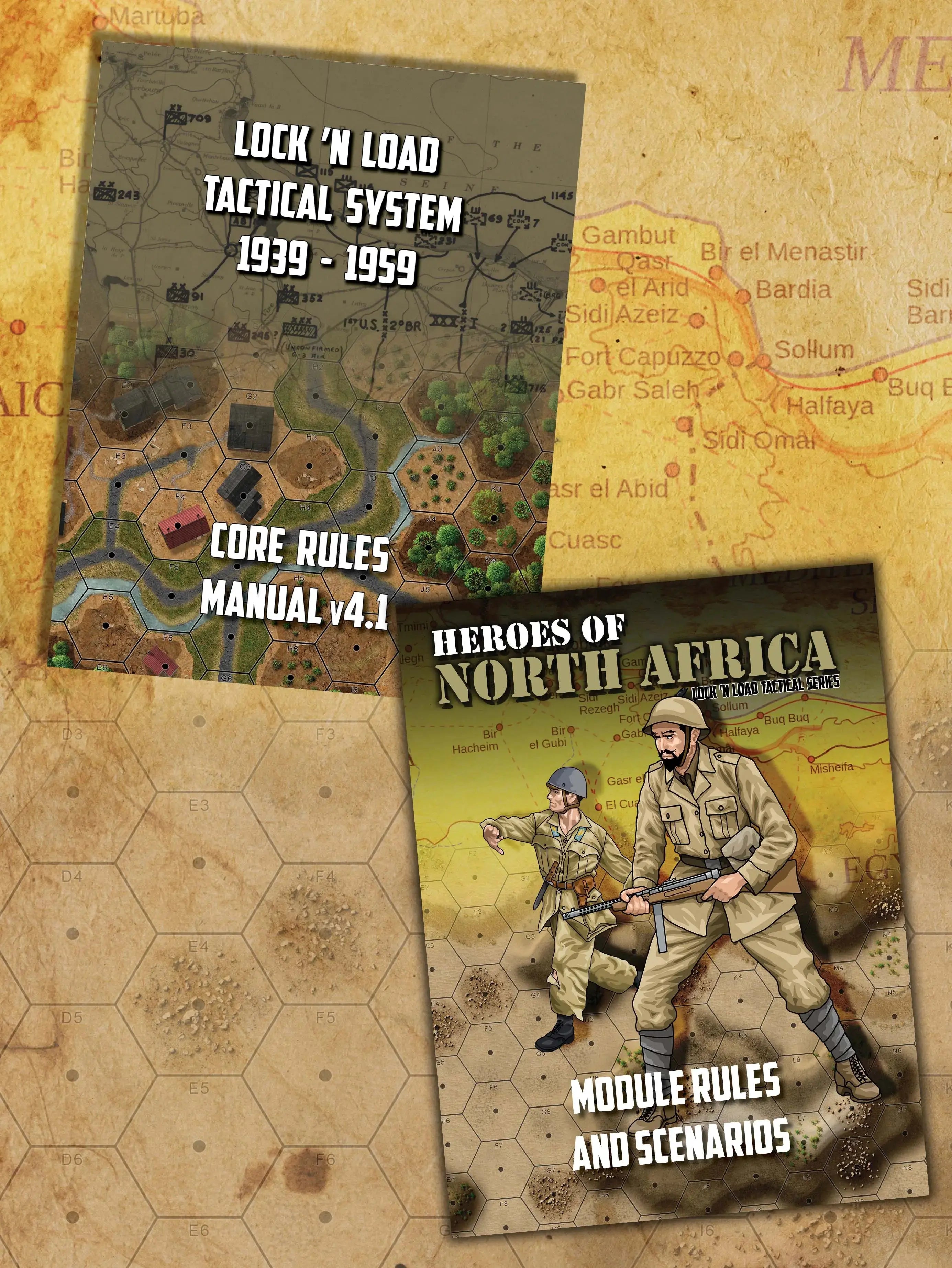 Lock 'n Load Tactical: Heroes of North Africa Lock 'n Load Publishing