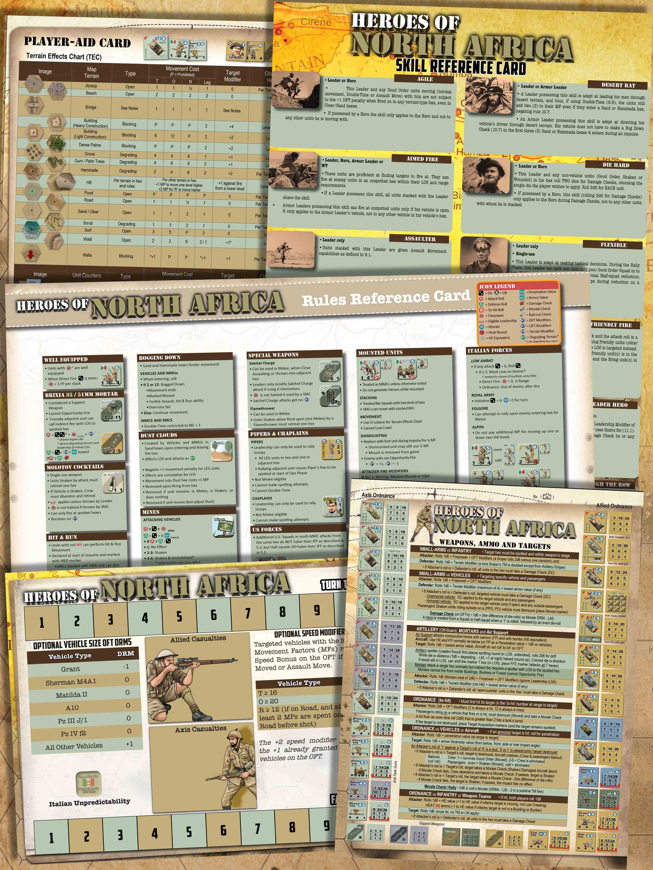 Lock 'n Load Tactical: Heroes of North Africa Lock 'n Load Publishing