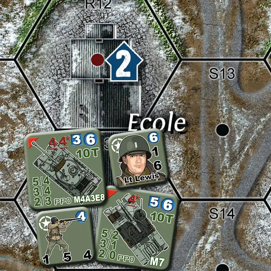 Lock 'n Load Tactical: Noville Bastogne's Outpost - Lock n Load Publishing