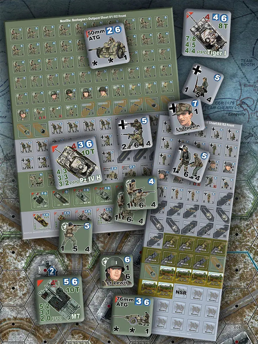 Lock 'n Load Tactical: Noville Bastogne's Outpost - Lock n Load Publishing