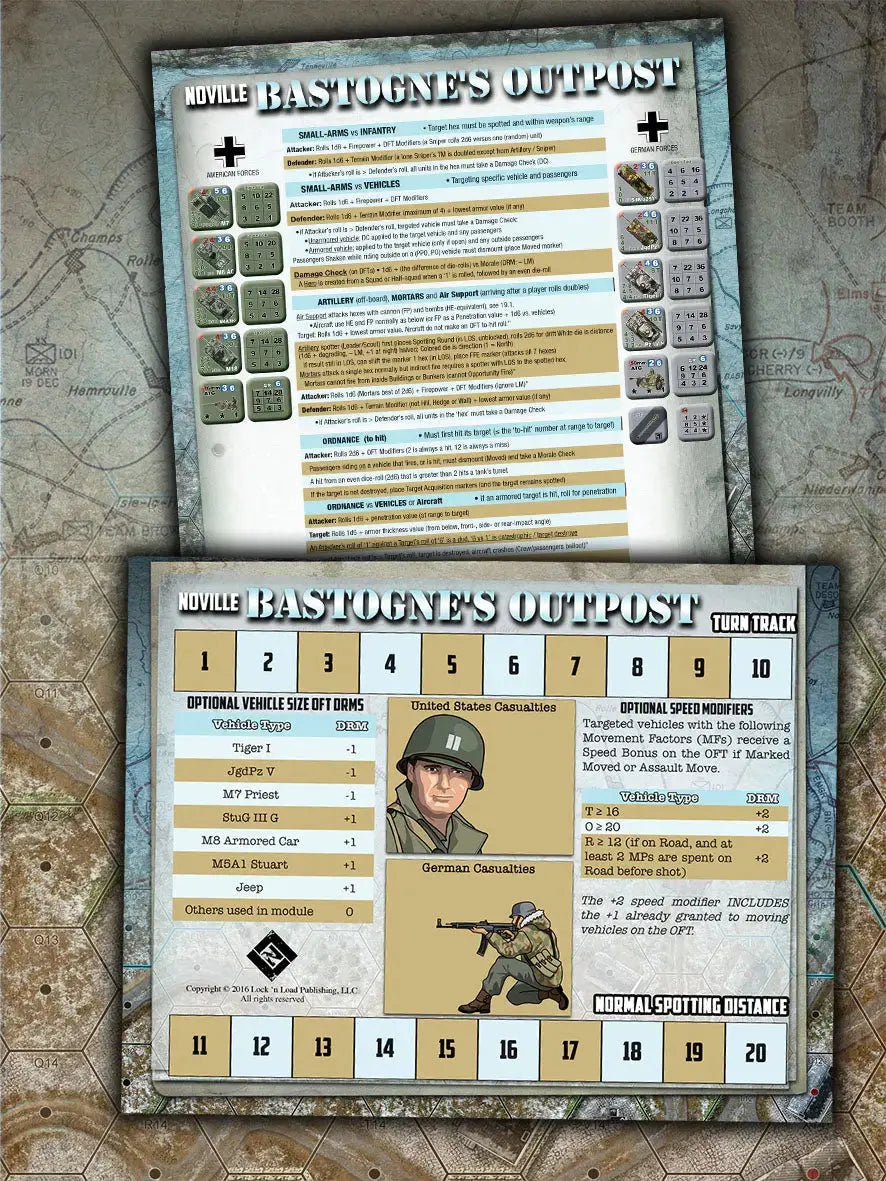 Lock 'n Load Tactical: Noville Bastogne's Outpost - Lock n Load Publishing