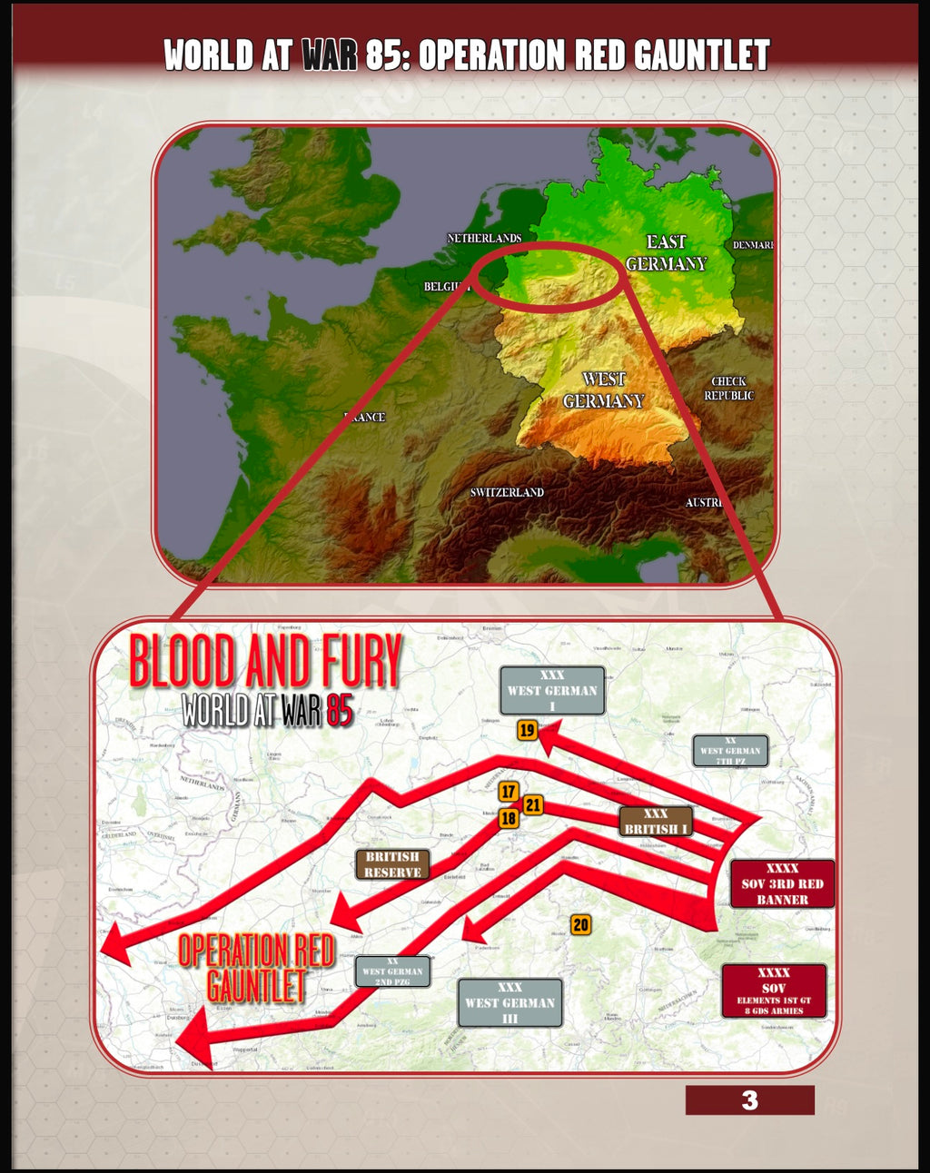 World At War 85: Blood and Fury Expansion Operation Red Gauntlet