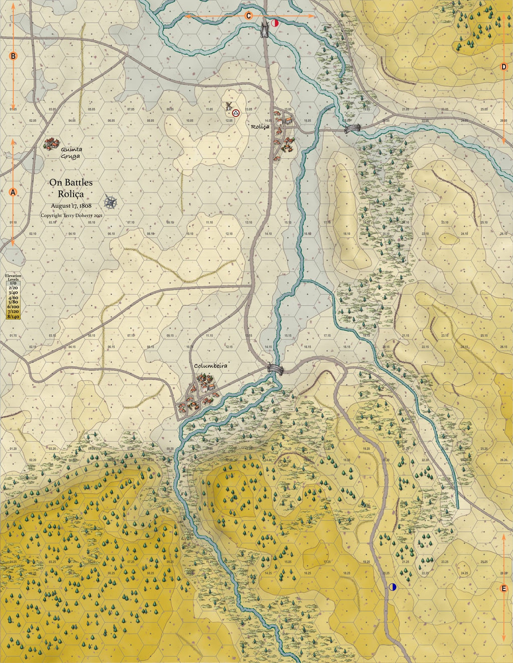 Glory and Empire - First Victories Premium Canvas Maps