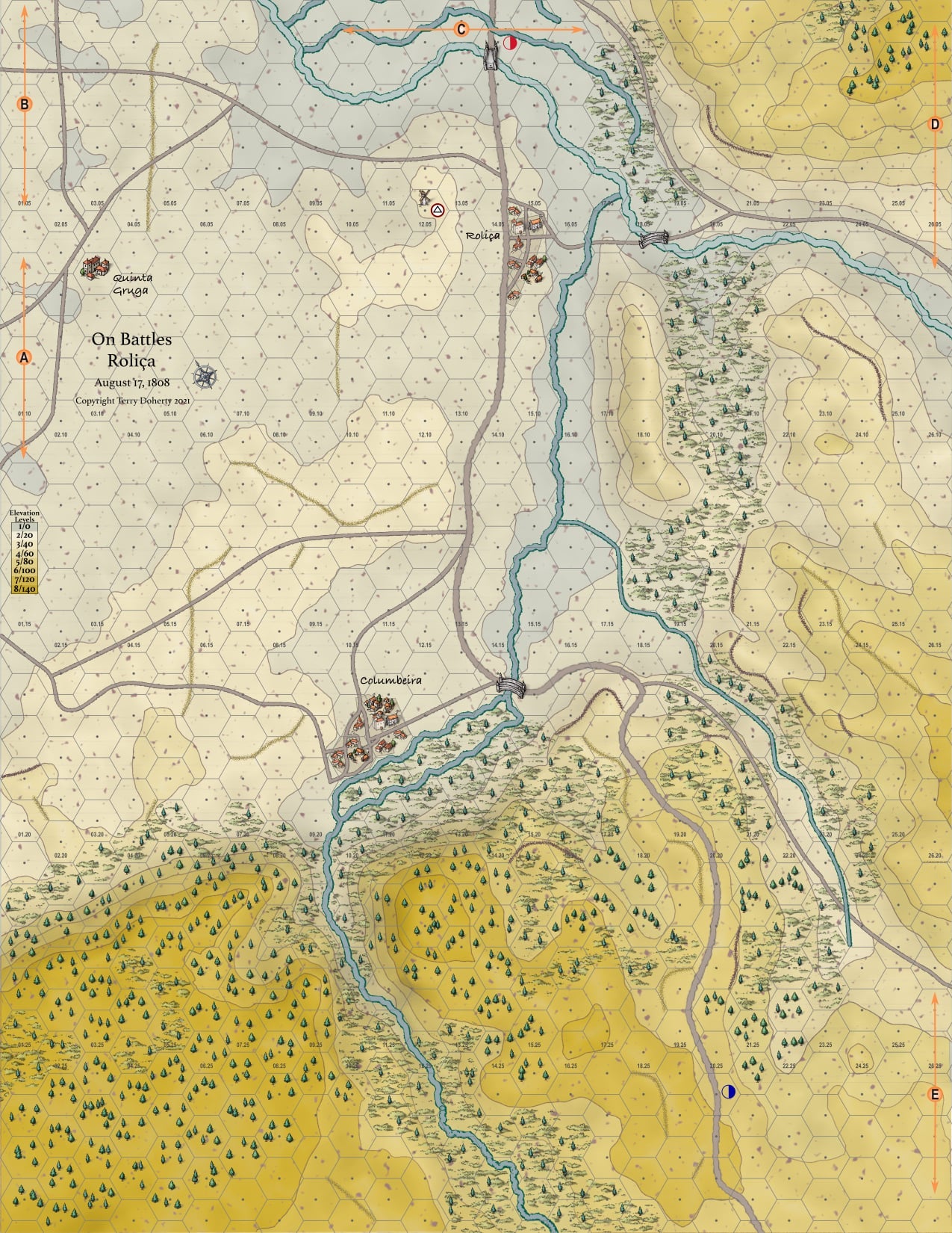 Glory and Empire - First Victories Premium Canvas Maps