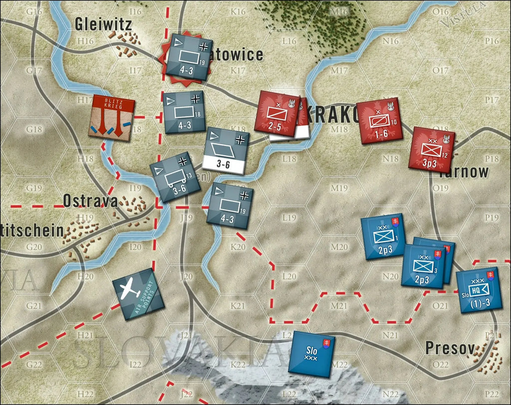 Summer Lighting - The Invasion of Poland 1939 - Lock n Load Publishing