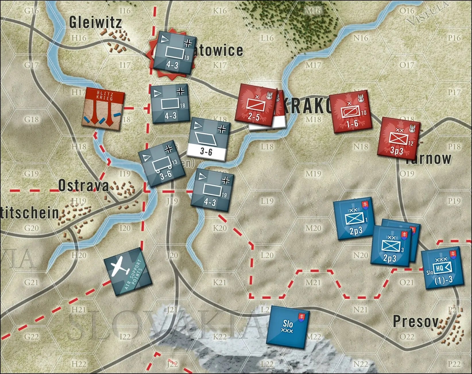 Summer Lighting - The Invasion of Poland 1939 - Lock n Load Publishing