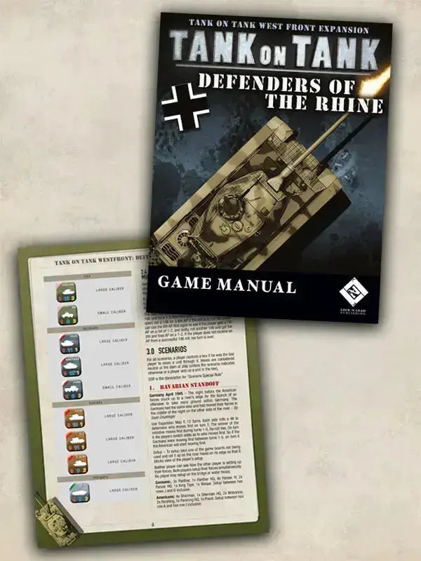 Tank On Tank Defenders of the Rhine Lock 'n Load Publishing