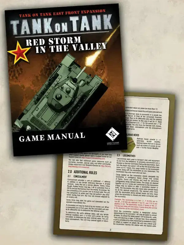 Tank On Tank East Front Red Storm in the Valley Lock 'n Load Publishing