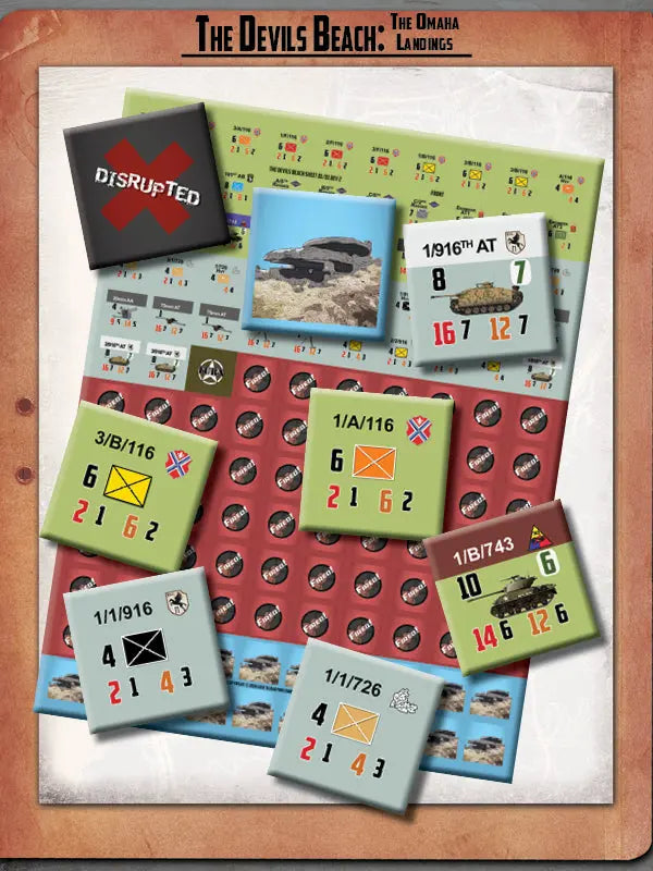 The Devils Beach - The Omaha Landings - Lock n Load Publishing