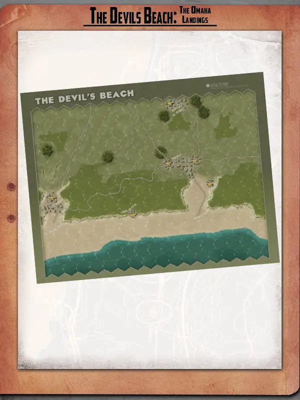 The Devils Beach - The Omaha Landings - Lock n Load Publishing