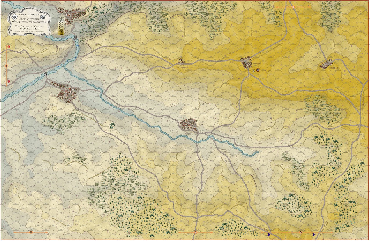 Glory and Empire - First Victories Premium Canvas Maps