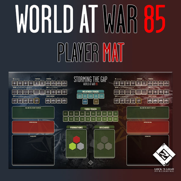 World At War 85: Storming the Gap Neoprene Player Mat