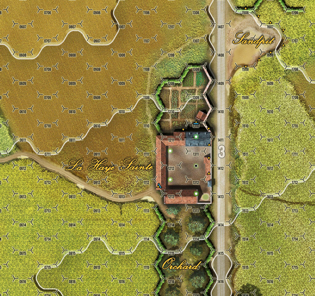 Waterloo Game Close Quarter Battles - Waterloo - Lock n Load Publishing