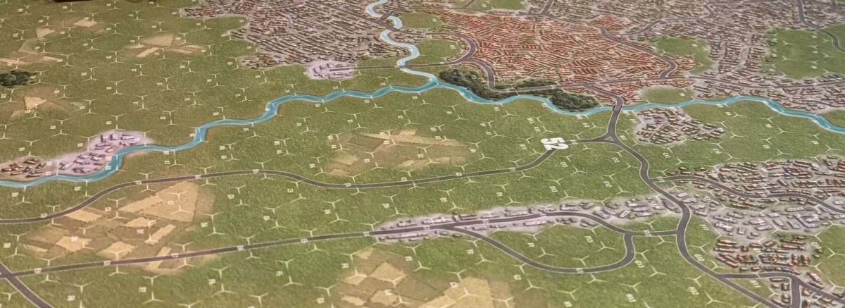 World At War 85: Blood and Fury Premium Canvas Map - Lock n Load Publishing